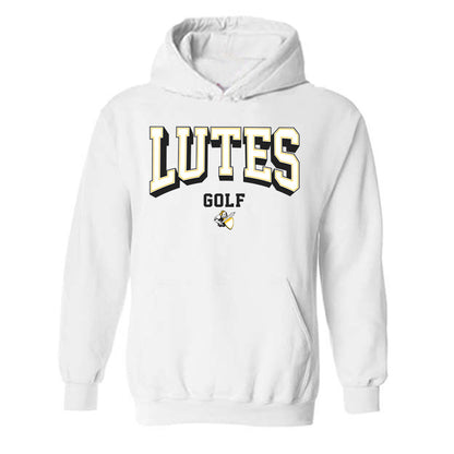 PLU - NCAA Men's Golf : Luke Butler - Hooded Sweatshirt Classic Shersey