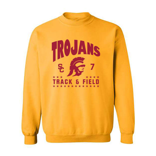 USC - NCAA Women's Track & Field (Outdoor) : Darius Rainey - Crewneck Sweatshirt Classic Fashion Shersey