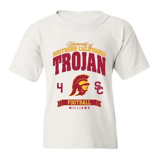 USC - NCAA Football : Max Williams - Youth T-Shirt Classic Fashion Shersey