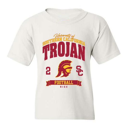 USC - NCAA Football : Brenden Rice - Youth T-Shirt Classic Fashion Shersey