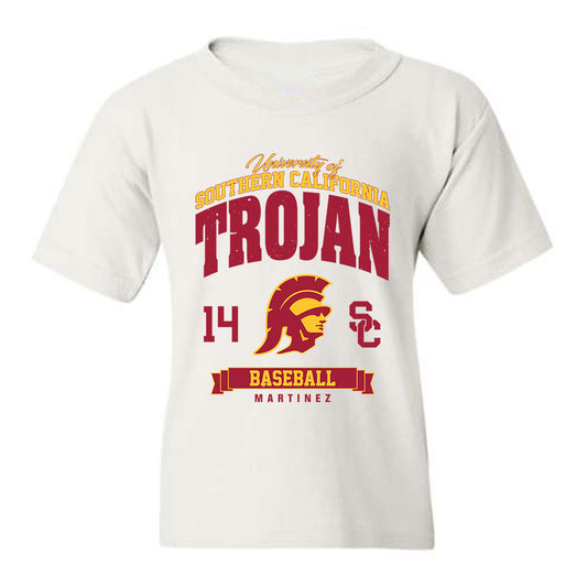 USC - NCAA Baseball : Xavier Martinez - Youth T-Shirt Classic Fashion Shersey