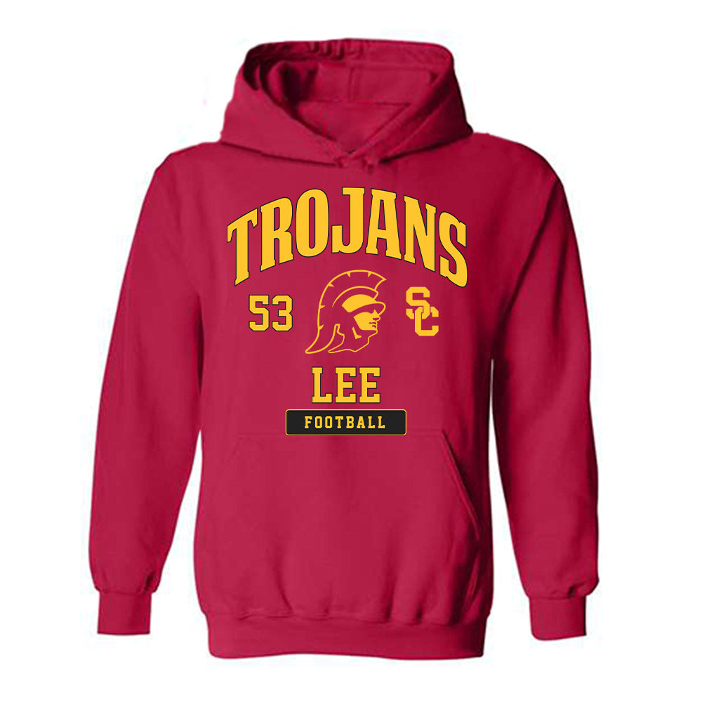 USC - NCAA Football : Shane Lee - Hooded Sweatshirt Classic Fashion Shersey