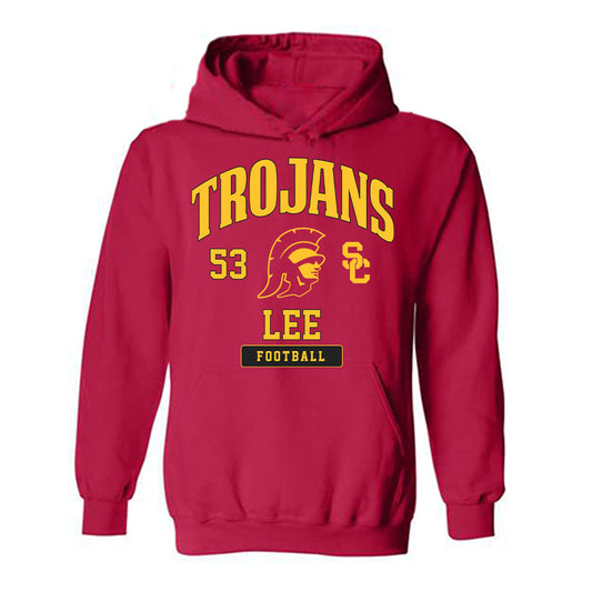 USC - NCAA Football : Shane Lee - Hooded Sweatshirt Classic Fashion Shersey