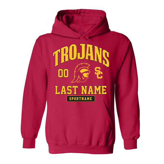 USC - NCAA Men's Track & Field (Indoor) : Travis Williams - Hooded Sweatshirt Classic Fashion Shersey