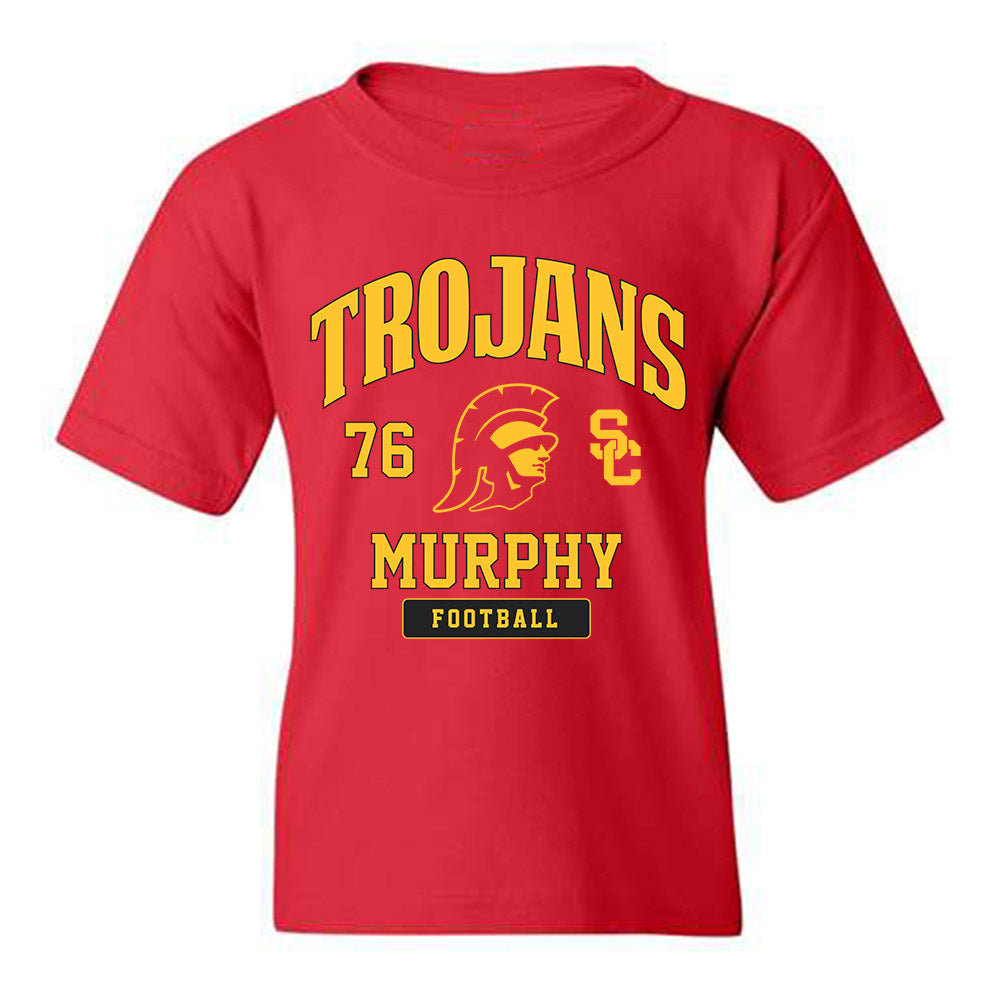 USC - NCAA Football : Mason Murphy - Youth T-Shirt Classic Fashion Shersey