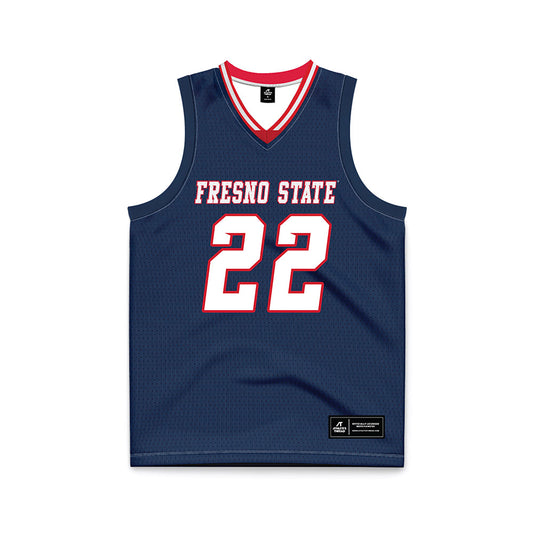 Fresno State - NCAA Men's Basketball : Mykell Robinson - Basketball Jersey