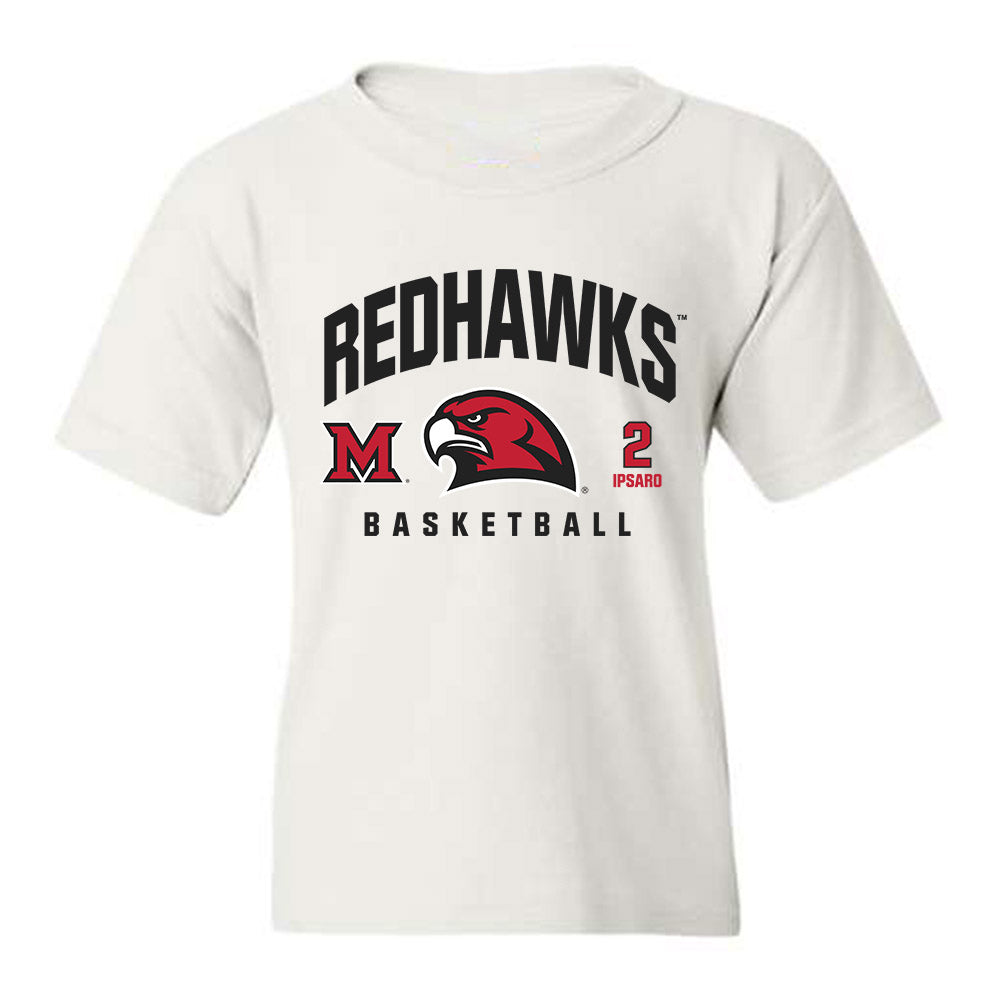 Miami of Ohio - NCAA Men's Basketball : Evan Ipsaro - Youth T-Shirt Classic Fashion Shersey