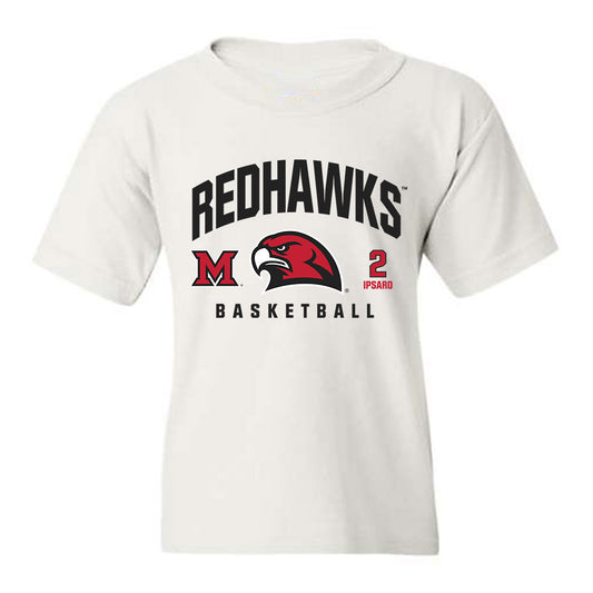 Miami of Ohio - NCAA Men's Basketball : Evan Ipsaro - Youth T-Shirt Classic Fashion Shersey