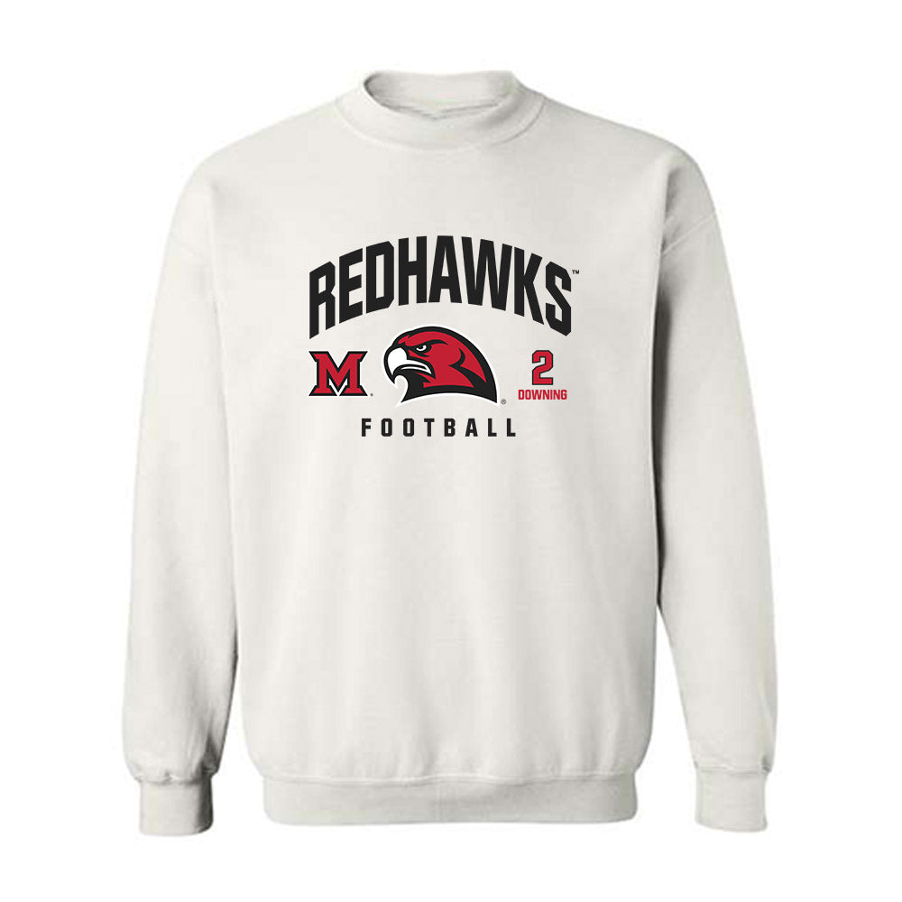 Miami of Ohio - NCAA Football : Dylan Downing - Crewneck Sweatshirt Classic Fashion Shersey