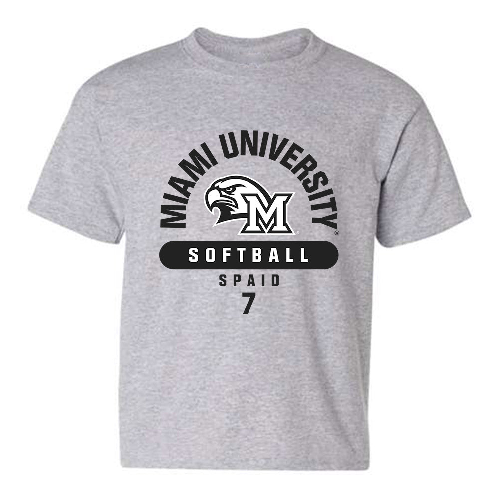 Miami of Ohio - NCAA Softball : Karli Spaid - Youth T-Shirt Classic Fashion Shersey