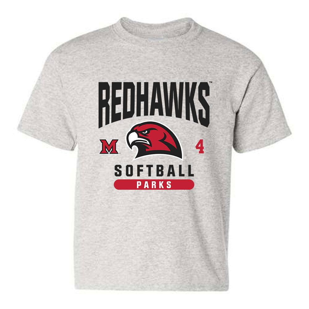 Miami of Ohio - NCAA Softball : Chloe Parks - Youth T-Shirt Classic Fashion Shersey