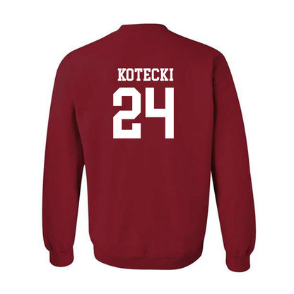 Miami of Ohio - NCAA Men's Basketball : Jackson Kotecki - Crewneck Sweatshirt Classic Shersey