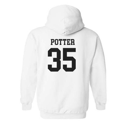 Miami of Ohio - NCAA Men's Basketball : Reece Potter - Hooded Sweatshirt Classic Shersey