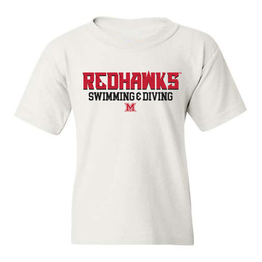 Miami of Ohio - NCAA Men's Swimming & Diving : Carter McIntosh - Youth T-Shirt Classic Shersey