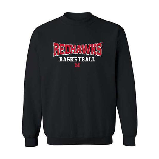 Miami of Ohio - NCAA Men's Basketball : Eian Elmer - Crewneck Sweatshirt Classic Shersey