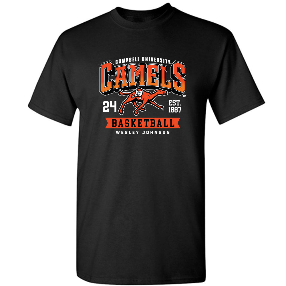 Campbell - NCAA Men's Basketball : Wesley Johnson - T-Shirt Classic Fashion Shersey