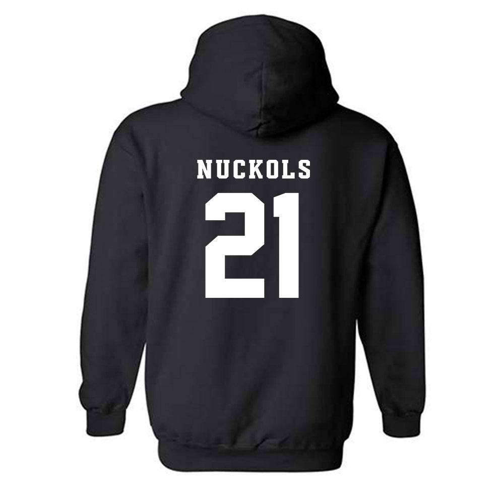 Campbell - NCAA Women's Basketball : Logan Nuckols - Hooded Sweatshirt Classic Shersey