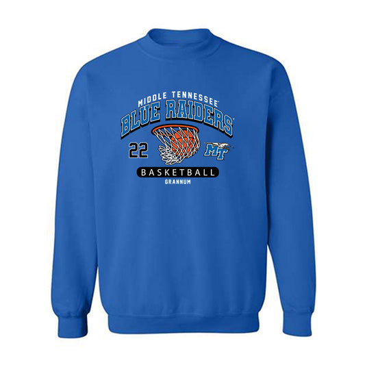 MTSU - NCAA Women's Basketball : Jada Grannum - Crewneck Sweatshirt Classic Fashion Shersey