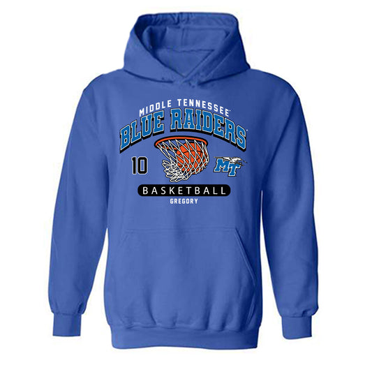 MTSU - NCAA Women's Basketball : Jalynn Gregory - Hooded Sweatshirt Classic Fashion Shersey