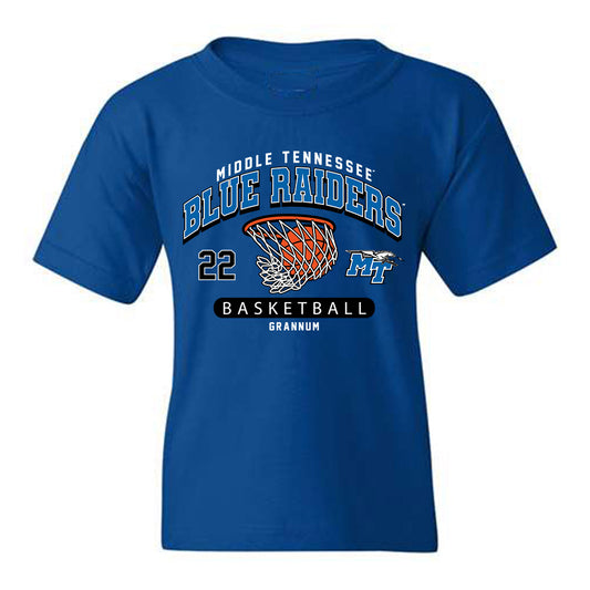 MTSU - NCAA Women's Basketball : Jada Grannum - Youth T-Shirt Classic Fashion Shersey