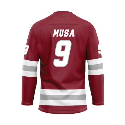 UMass - NCAA Men's Ice Hockey : Jack Musa - Ice Hockey Jersey