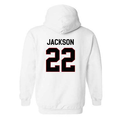 Davidson - NCAA Women's Basketball : Sylvie Jackson - Hooded Sweatshirt Classic Fashion Shersey