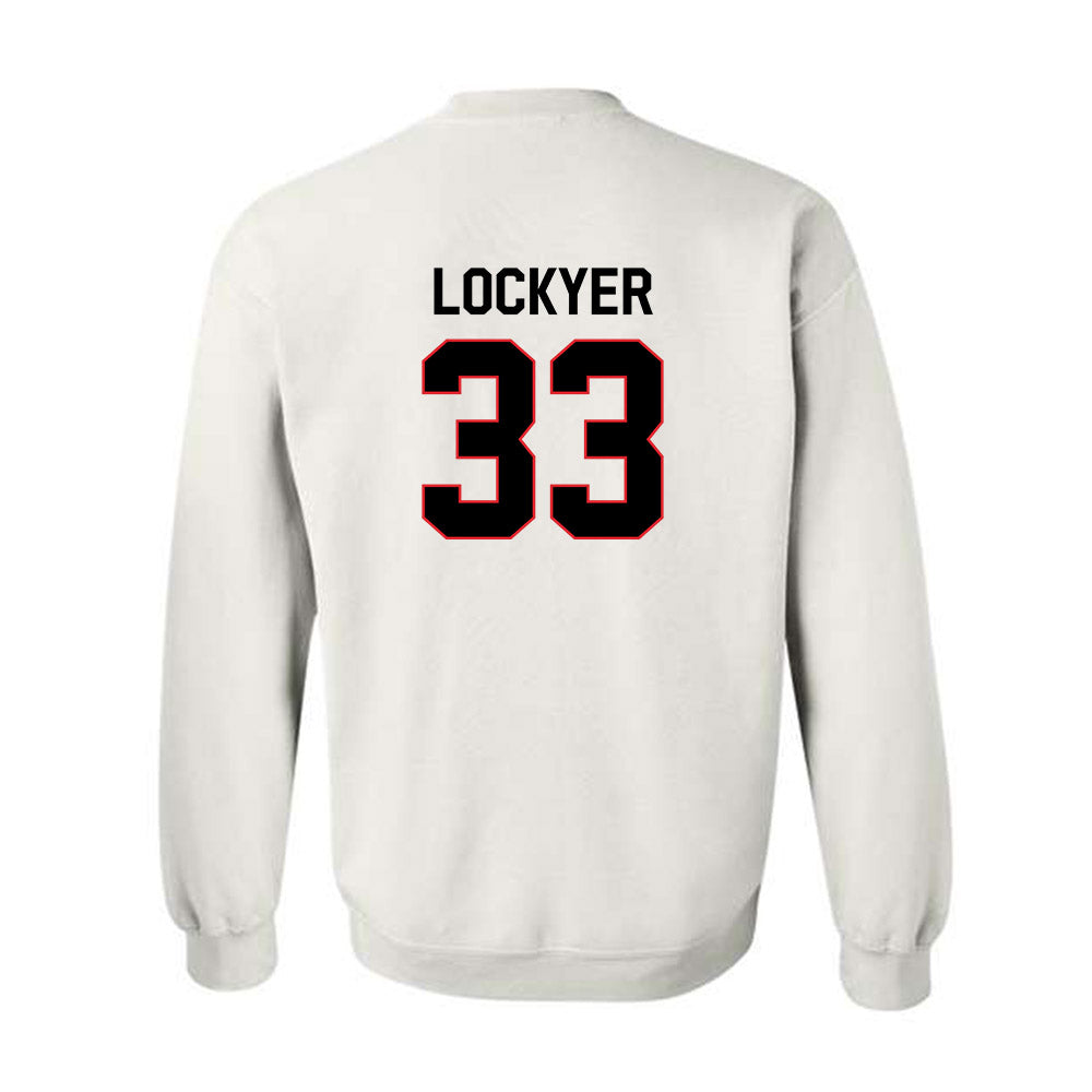 Davidson - NCAA Women's Lacrosse : Caroline Lockyer - Crewneck Sweatshirt Classic Fashion Shersey