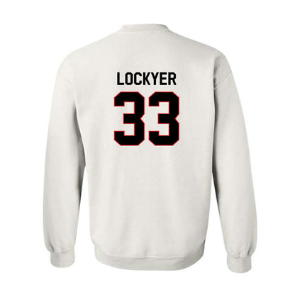Davidson - NCAA Women's Lacrosse : Caroline Lockyer - Crewneck Sweatshirt Classic Fashion Shersey