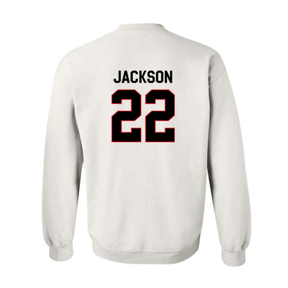 Davidson - NCAA Women's Basketball : Sylvie Jackson - Crewneck Sweatshirt Classic Fashion Shersey