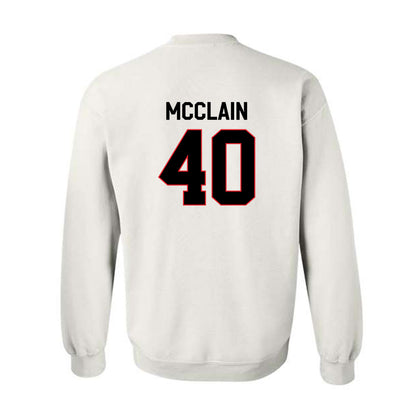 Davidson - NCAA Football : Carius McClain - Crewneck Sweatshirt Classic Fashion Shersey