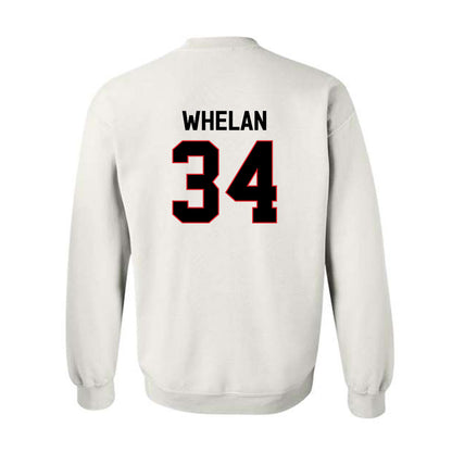Davidson - NCAA Baseball : Thomas Whelan - Crewneck Sweatshirt Classic Fashion Shersey