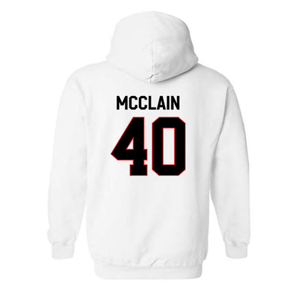 Davidson - NCAA Football : Carius McClain - Hooded Sweatshirt Classic Fashion Shersey