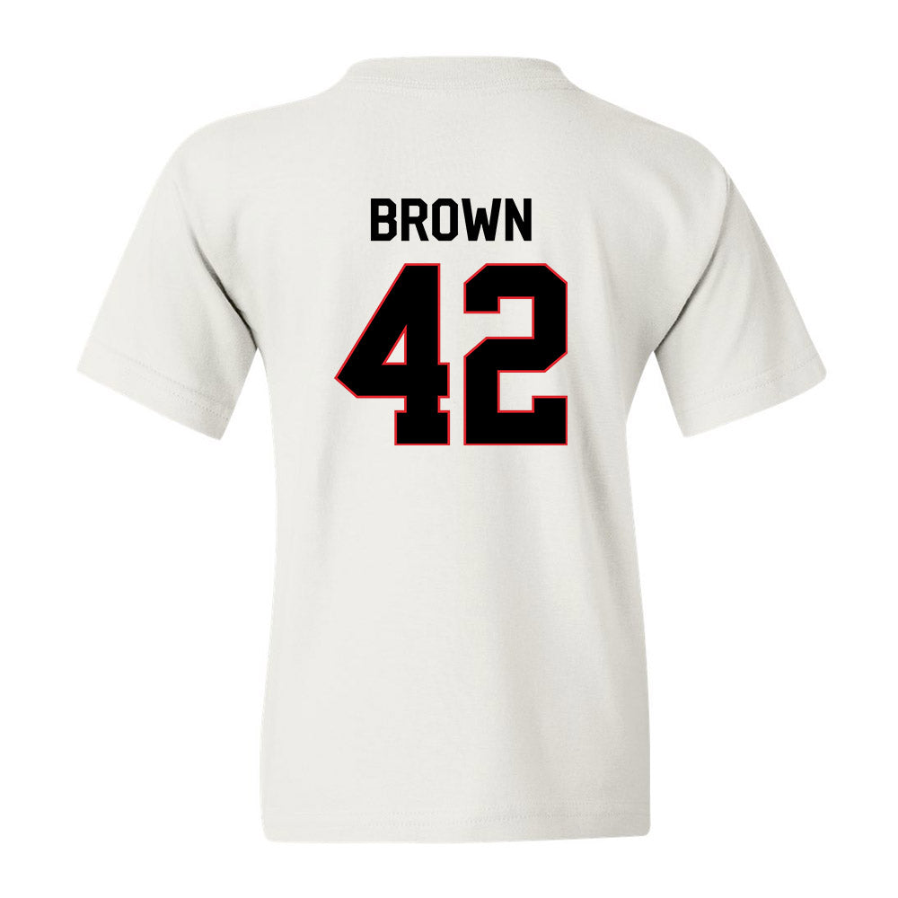 Davidson - NCAA Football : Dallas Brown - Youth T-Shirt Classic Fashion Shersey