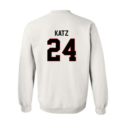 Davidson - NCAA Baseball : Adam Katz - Crewneck Sweatshirt Classic Fashion Shersey