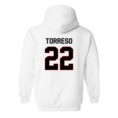 Davidson - NCAA Baseball : Anthony Torreso - Hooded Sweatshirt Classic Fashion Shersey