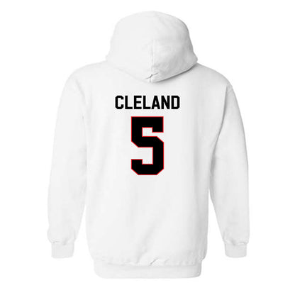 Davidson - NCAA Football : Coulter Cleland - Hooded Sweatshirt Classic Fashion Shersey