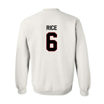 Davidson - NCAA Baseball : Aidan Rice - Crewneck Sweatshirt Classic Fashion Shersey