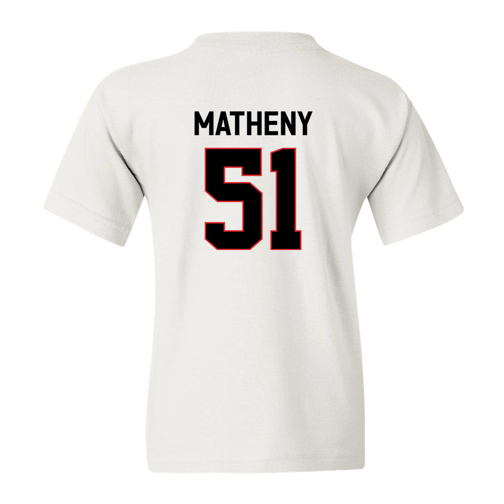 Davidson - NCAA Men's Basketball : Brock Matheny - Youth T-Shirt Classic Fashion Shersey