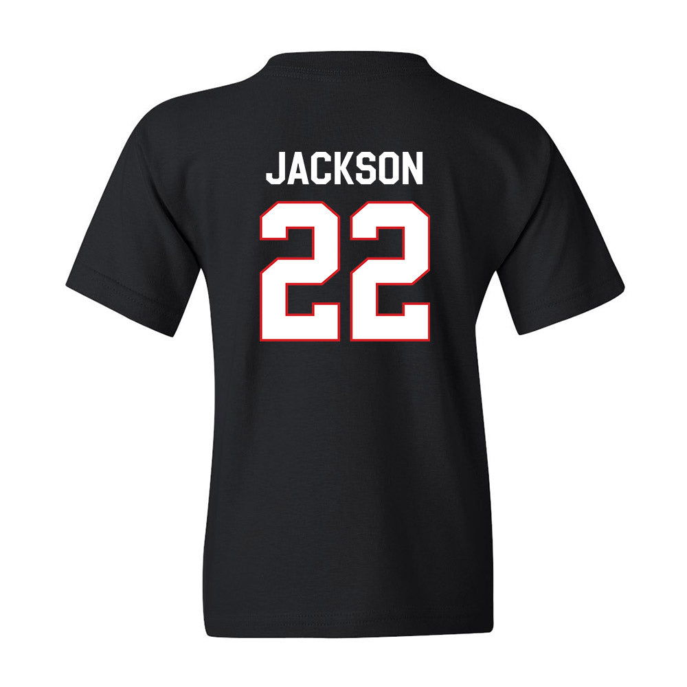 Davidson - NCAA Women's Basketball : Sylvie Jackson - Youth T-Shirt Classic Fashion Shersey