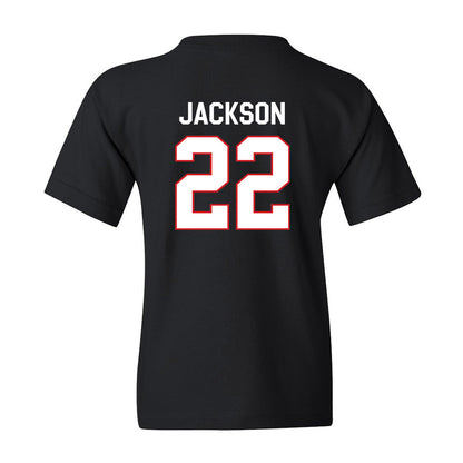 Davidson - NCAA Women's Basketball : Sylvie Jackson - Youth T-Shirt Classic Fashion Shersey