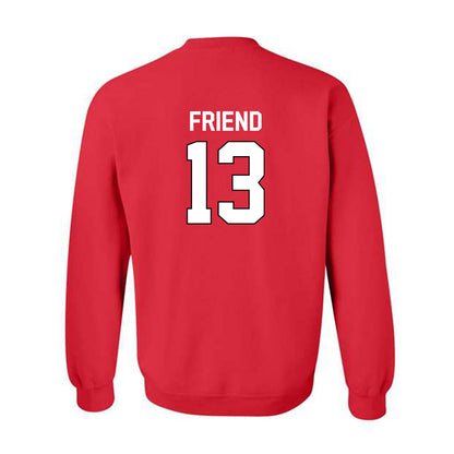 Davidson - NCAA Baseball : Jacob Friend - Crewneck Sweatshirt Classic Fashion Shersey