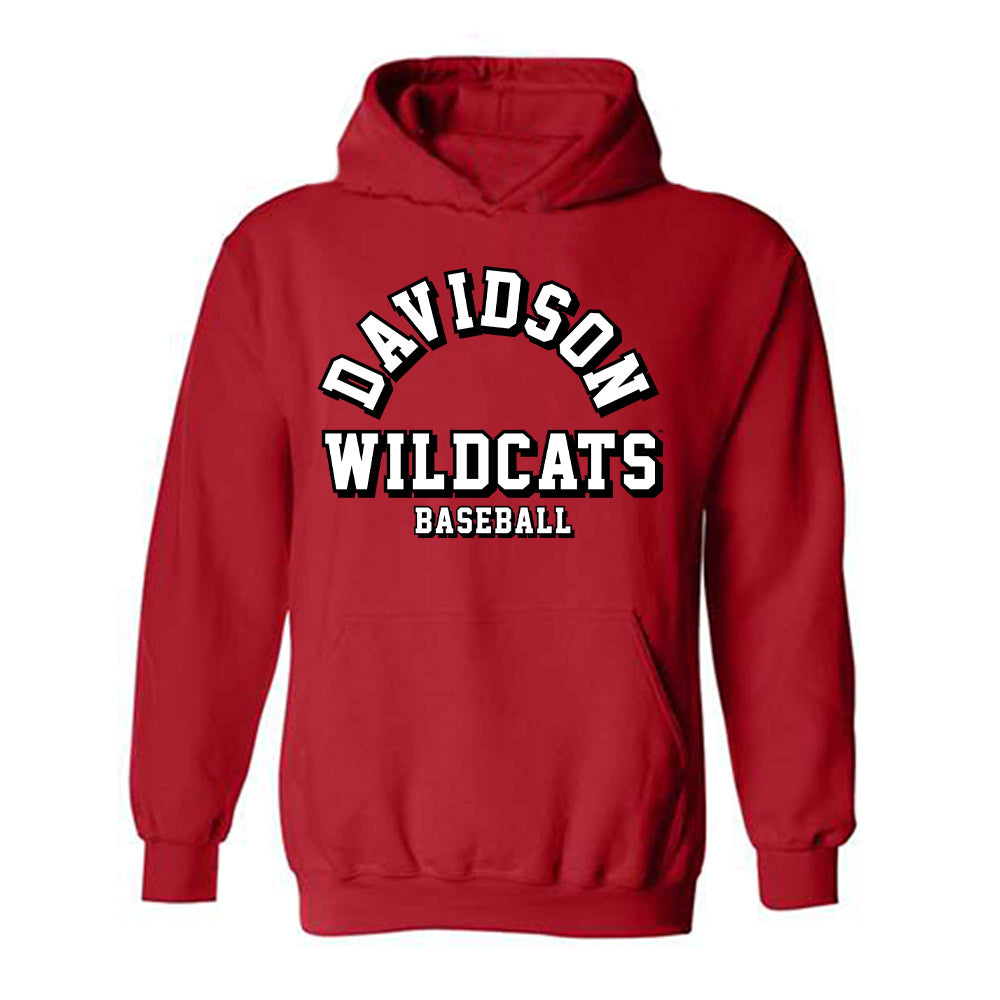 Davidson - NCAA Baseball : Jack Cotrone - Hooded Sweatshirt Classic Fashion Shersey