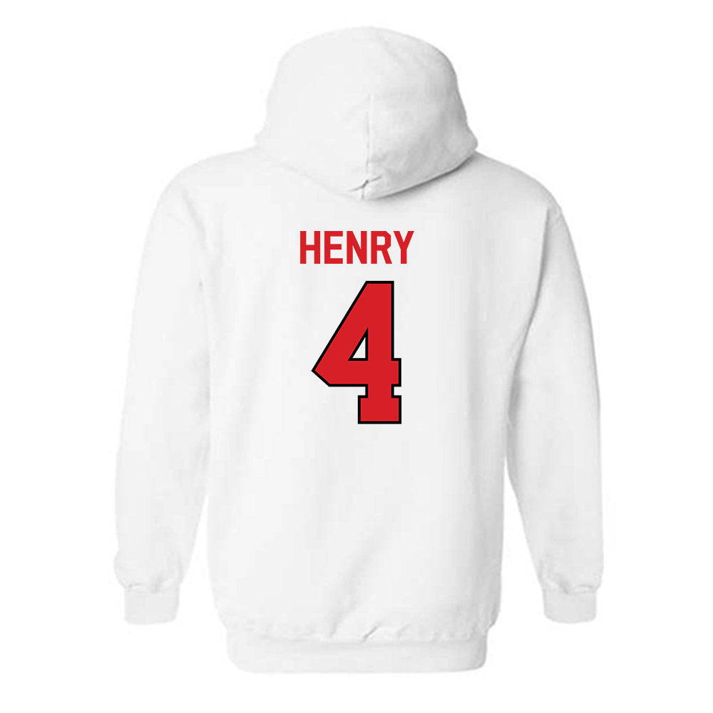 Davidson - NCAA Football : Tahir Henry - Hooded Sweatshirt Classic Fashion Shersey