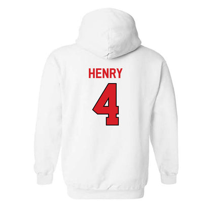 Davidson - NCAA Football : Tahir Henry - Hooded Sweatshirt Classic Fashion Shersey