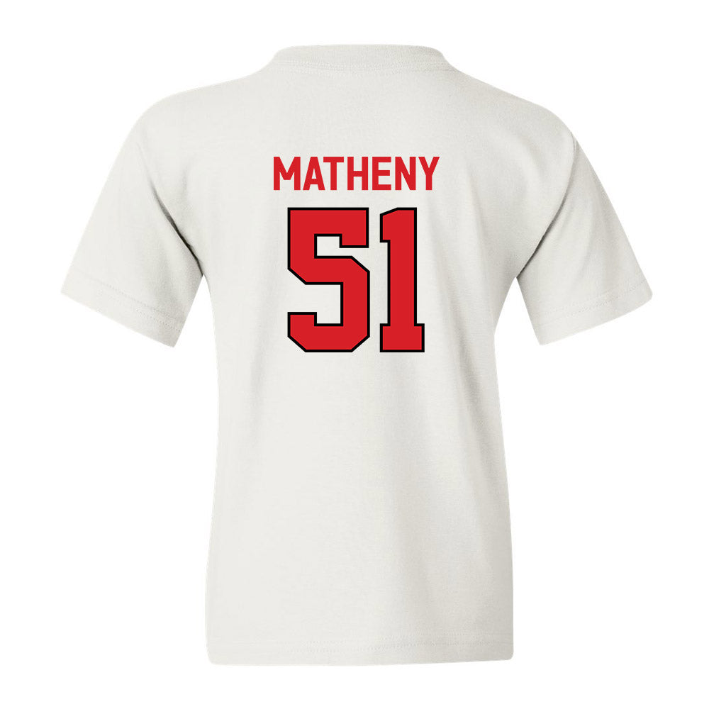 Davidson - NCAA Men's Basketball : Brock Matheny - Youth T-Shirt Classic Fashion Shersey