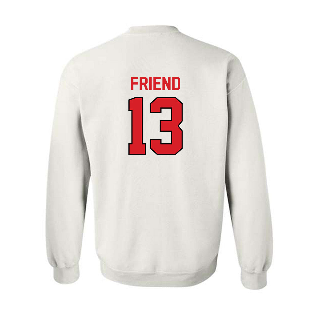 Davidson - NCAA Baseball : Jacob Friend - Crewneck Sweatshirt Classic Fashion Shersey