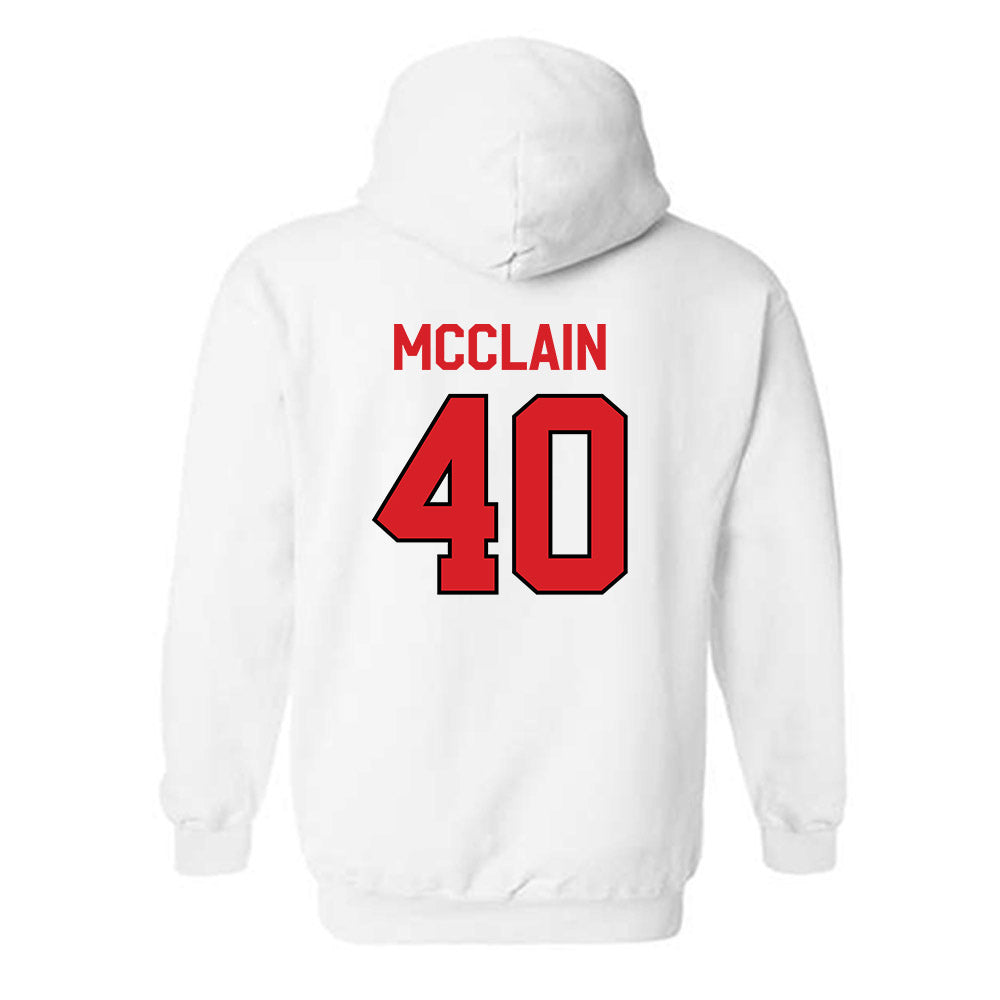 Davidson - NCAA Football : Carius McClain - Hooded Sweatshirt Classic Fashion Shersey