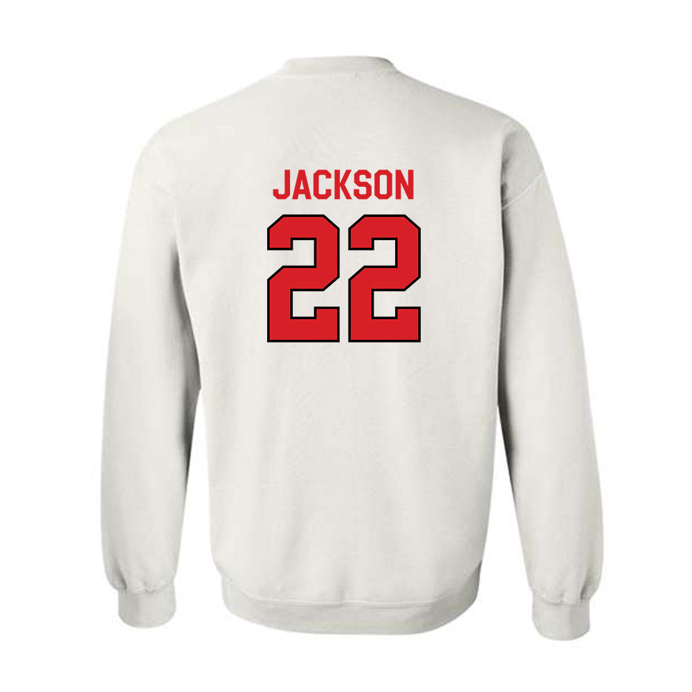 Davidson - NCAA Women's Basketball : Sylvie Jackson - Crewneck Sweatshirt Classic Fashion Shersey