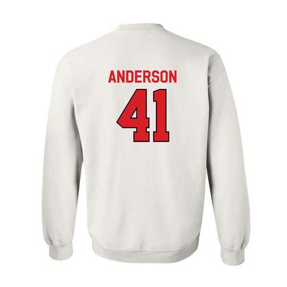 Davidson - NCAA Baseball : Hunter Anderson - Crewneck Sweatshirt Classic Fashion Shersey