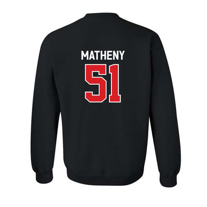 Davidson - NCAA Men's Basketball : Brock Matheny - Crewneck Sweatshirt Classic Fashion Shersey